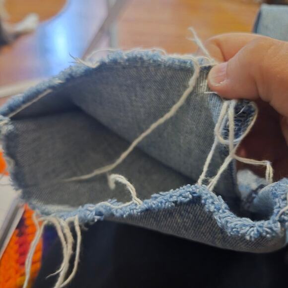 Abercrombie and fitch jeans women's size 27S 4S blue the 90s curve love ultra - Picture 4 of 10